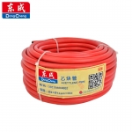 东成 乙炔管工业用8mm氧气乙炔双色管连体管高压氧气管焊割煤气管子 红色 8×14mm×30m/卷